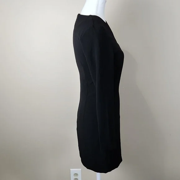 Zara Jacquard, one cold shoulder midi women dress size Medium - Picture 5 of 11